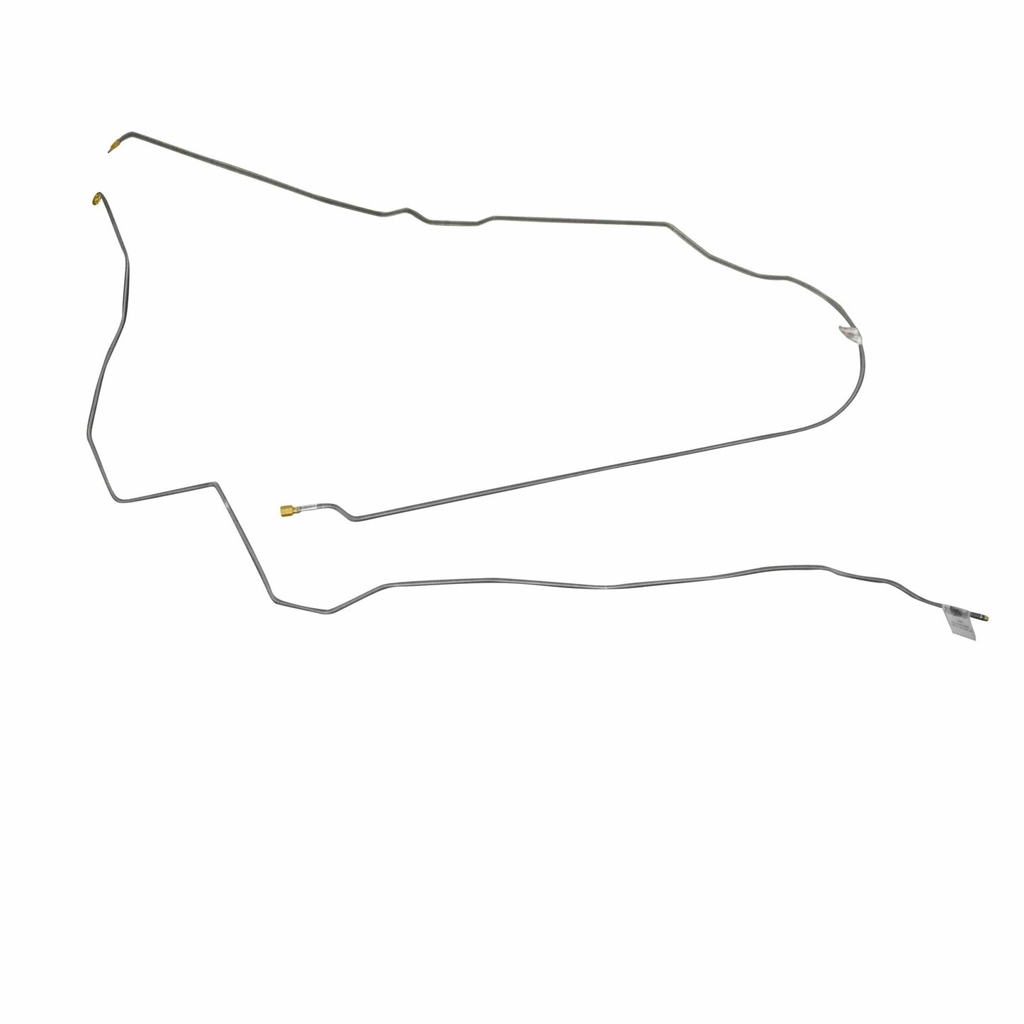For Ford Ranger 2002-05 Intermediate BrakeLine 4WD|AWD ShortBed-TIN0242SS-CPP - Intermediate Lines Car Part People