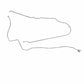 Ford Ranger 1998-2003 Intermediate Brake Lines 4WD Short Bed TIN0242SS-CP