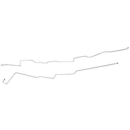 For Ford F-150 2004-08 Intermediate BrakeLine ShortBed ExtCab 2pc-TIN0441SS-CPP - Intermediate Lines Car Part People