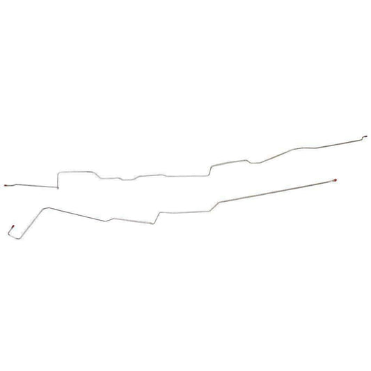 For Ford F-150 2004-08 Intermediate BrakeLine ShortBed ExtCab 2pc-TIN0441SS-CPP - Intermediate Lines Car Part People
