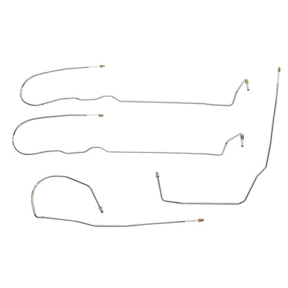 Chevy Intermediate Brake Line Kit; Fine Lines-TIN0802OM - Brake Hoses Car Part People