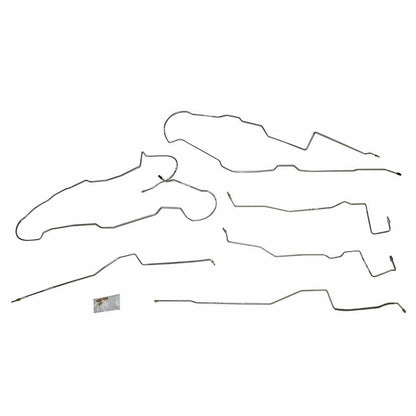 Fits 2012-13 Ford F-150 Super Cab/ 6.5' BED, Intermediate Brake Set; TIN1301SS - Intermediate Lines Car Part People