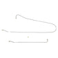 1963-1966 Chevrolet C10 Intermediate Brake Line Short Bed Stainless TIN6402SS