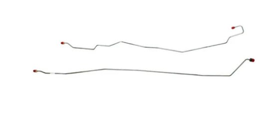 1965-1966 Ford F-100 Intermediate Brake Line Kit Short Bed Stainless TIN6541SS