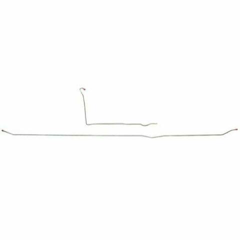 1971-72 Chevrolet C10 Intermediate Brake Line 2WD Long Bed Steel - TIN7101OM
