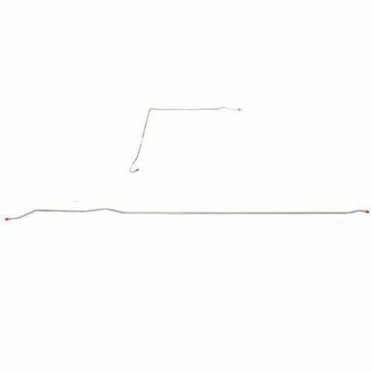 1971-72 Chevrolet C10 Intermediate Brake Line 2WD Short Bed Steel - TIN7102OM - Intermediate Lines Car Part People