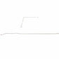 1971-72 Chevrolet C10 Intermediate Brake Line 2WD Short Bed Steel - TIN7102OM
