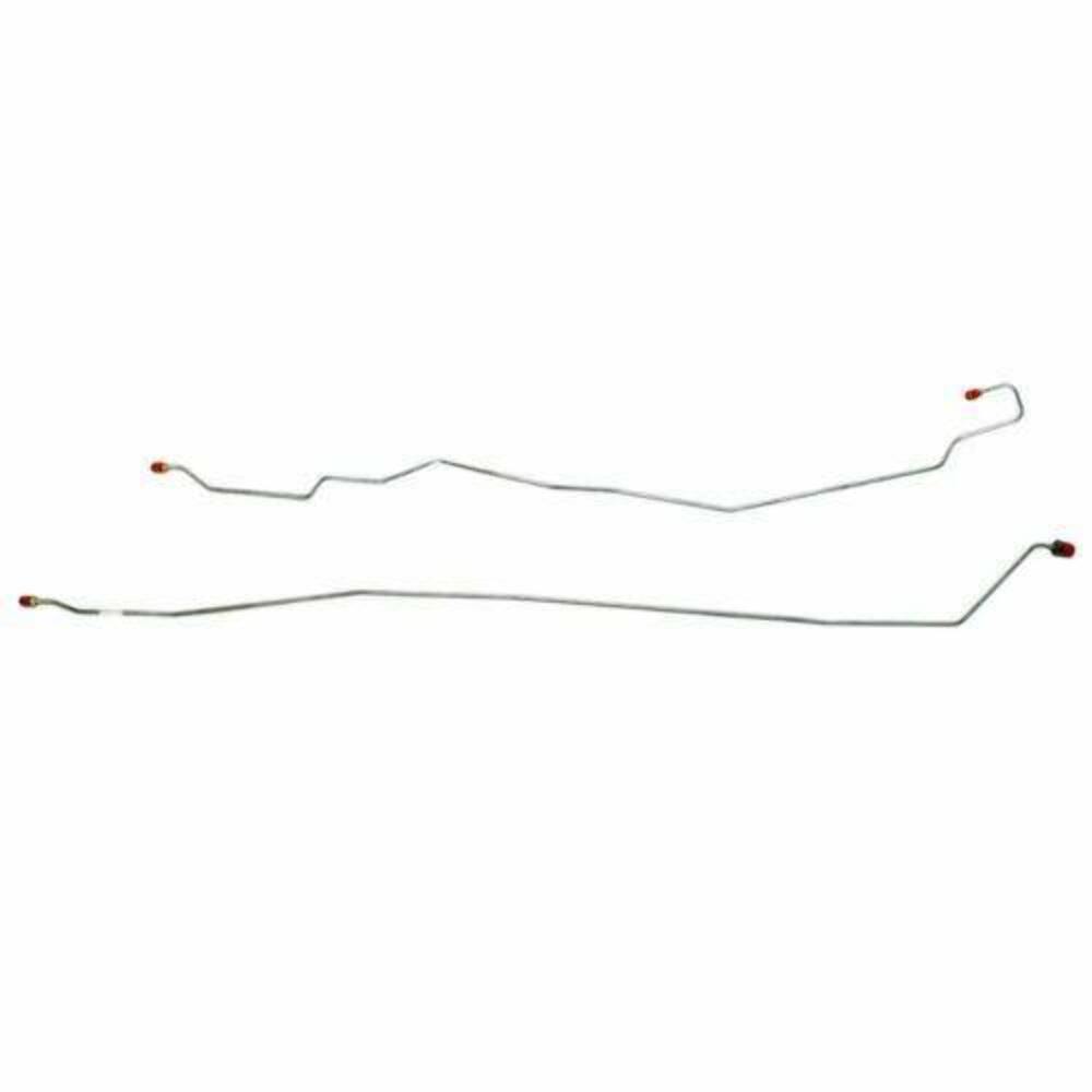 1973-74 Ford F-100 Intermediate Brake Line 2WD Short Bed Stainless - TIN7341SS - Intermediate Lines Car Part People