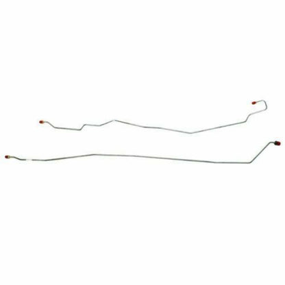 1973-74 Ford F-100 Intermediate Brake Line 2WD Short Bed Stainless - TIN7341SS - Intermediate Lines Car Part People