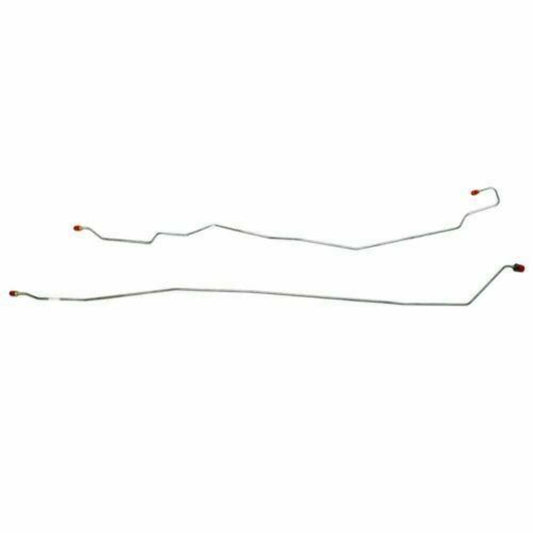 1973-74 Ford F-100 Intermediate Brake Line 2WD Short Bed Stainless - TIN7341SS - Intermediate Lines Car Part People