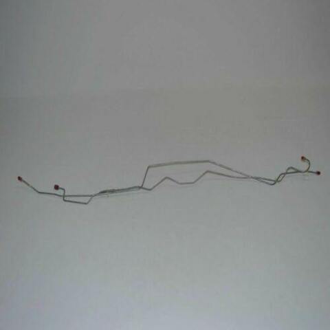 1977-79 Ford F-250 Intermediate Brake Line 4x4 Long Bed Stainless - TIN7743SS