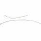 1980-81 Ford F-150 Intermediate Brake Line 2WD Long Bed Steel - TIN8041OM