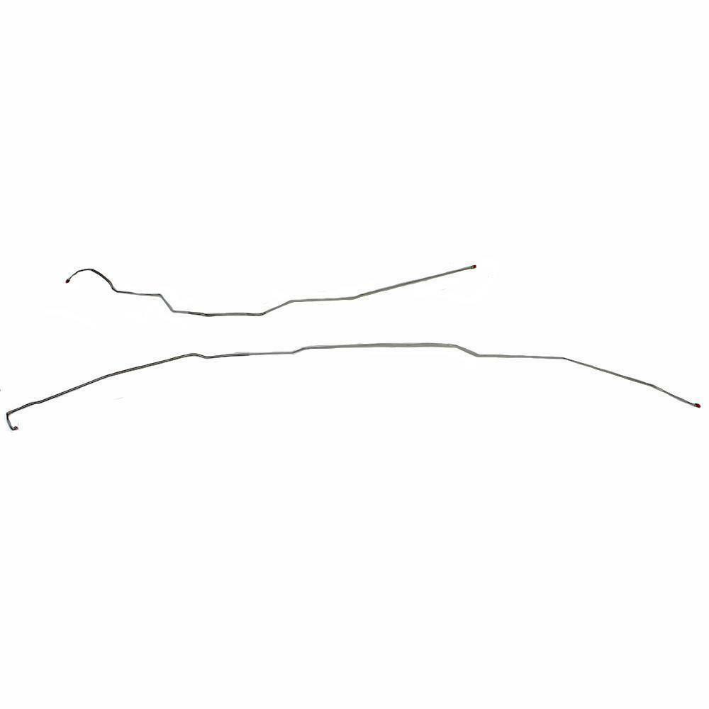 1980-81 Ford F-150 Intermediate Brake Line 4WD Long Bed Stainless - TIN8043SS
