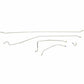 1987-1991 Chevrolet R3500 Intermediate Brake Line 2WD Steel - TIN8701OM