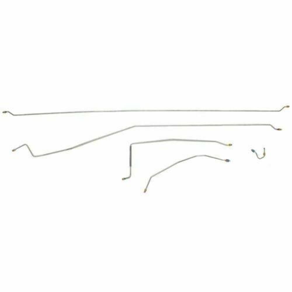 1987-1991 Chevrolet R3500 Intermediate Brake Line 2WD Stainless - TIN8701SS