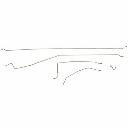 1987-1991 Chevrolet R3500 Intermediate Brake Line 2WD Stainless - TIN8701SS