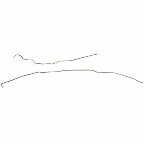 1987-96 Ford F-150 Intermediate Brake Line Kit Regular Cab Short Bed Stainless TIN8743SS