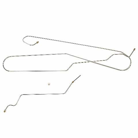 1995-2000 Chevrolet C2500 Intermediate Brake Line Kit Ext Cab Short Bed TIN9523SS