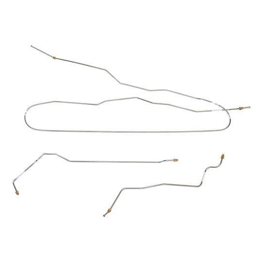 1995-2000 Chevrolet C2500 Intermediate Brake Line Crew Cab/Long Bed - TIN9604OM - Intermediate Lines Car Part People