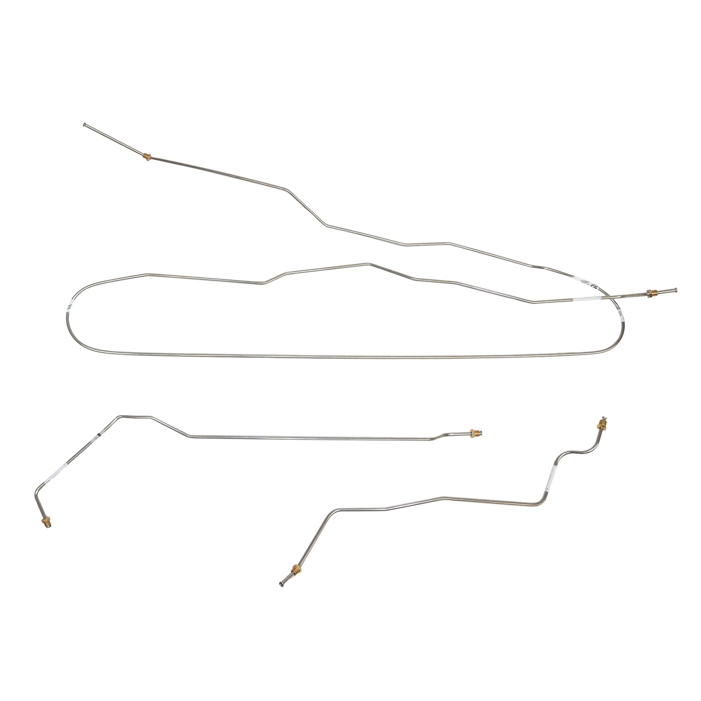 1995-2000 Chevrolet C2500 Intermediate Brake Line Crew Cab/Long Bed - TIN9604SS - Intermediate Lines Car Part People