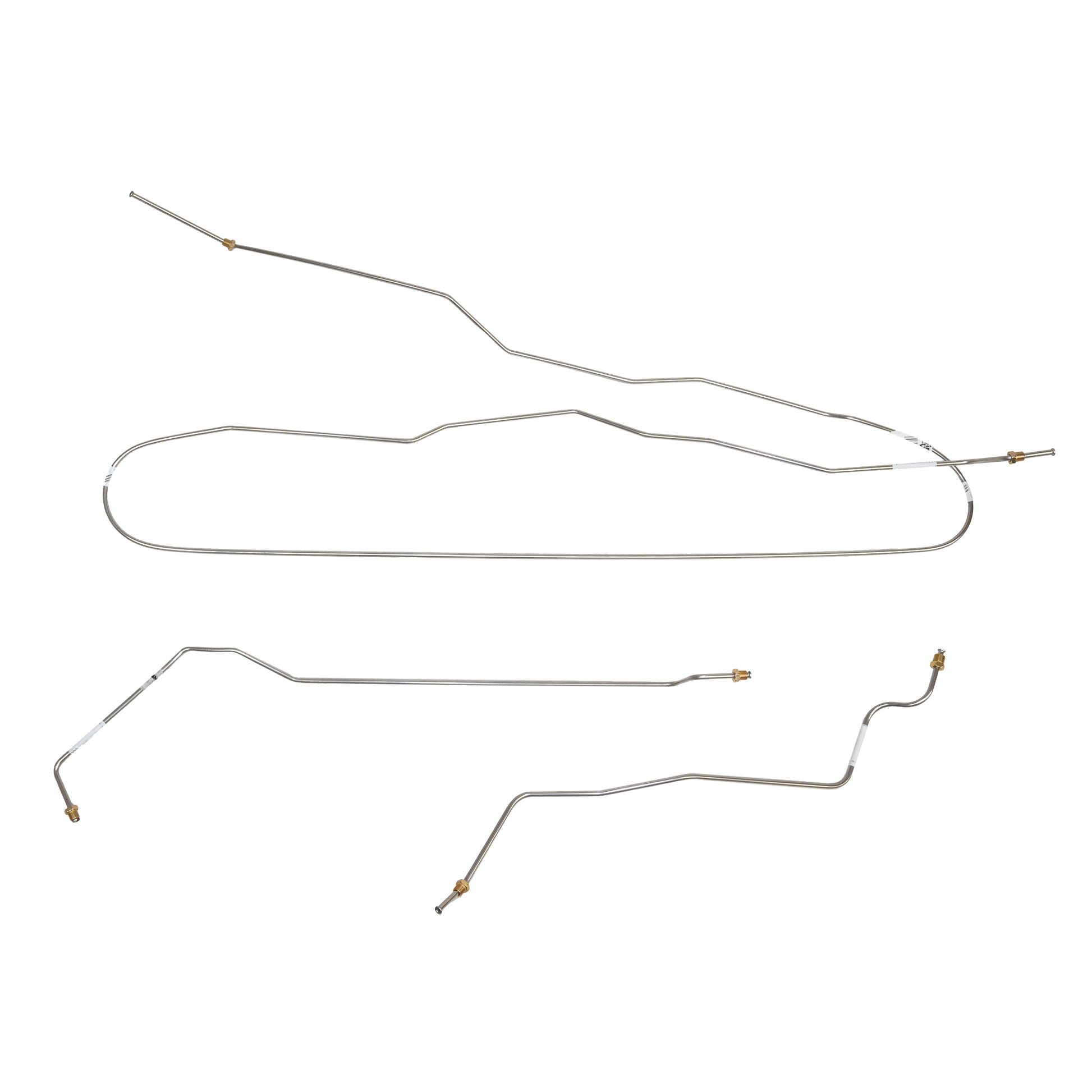 1995-2000 Chevrolet C2500 Intermediate Brake Line Crew Cab/Long Bed - TIN9604SS - Intermediate Lines Car Part People
