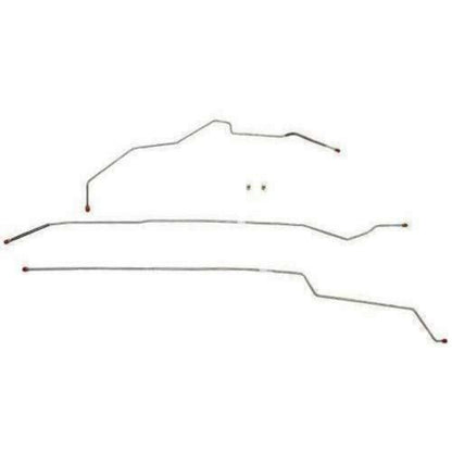 98-00 Chevy S-10 Intermediate Brake Line 2WD Ext Cab/Short Bed Stainless Steel - Intermediate Lines Car Part People