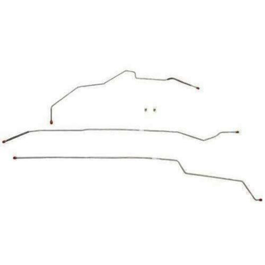 98-00 Chevy S-10 Intermediate Brake Line 2WD Ext Cab/Short Bed Stainless Steel - Intermediate Lines Car Part People