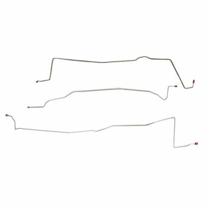 97-01 Ford F-150 Intermediate Brake Line Kit Ext Cab/Long Bed Stainless Steel - Intermediate Lines Car Part People