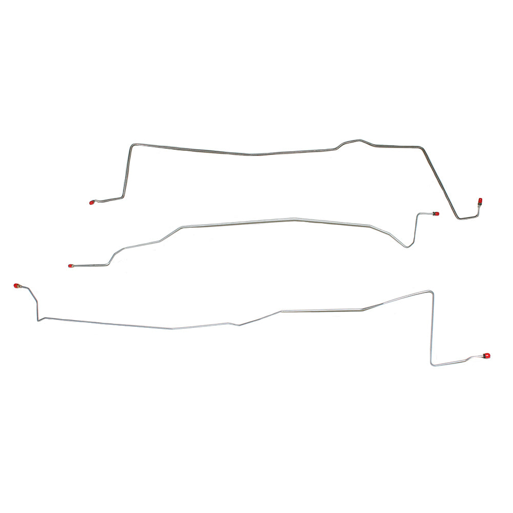 1997-01 Ford Expedition Intermediate Brake Line Kit 4x4 Steel TIN9748OM - Intermediate Lines Car Part People