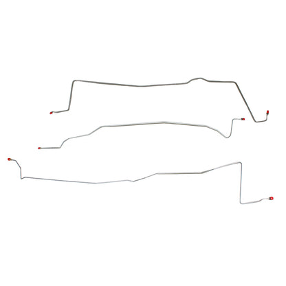 1997-01 Ford Expedition Intermediate Brake Line Kit 4x4 Steel TIN9748OM - Intermediate Lines Car Part People