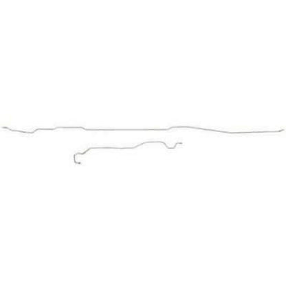 For Ford F-350 SD 1999-01 Intermediate BrakeLine Long|ShortBed Reg-TIN9944SS-CPP - Intermediate Lines Car Part People