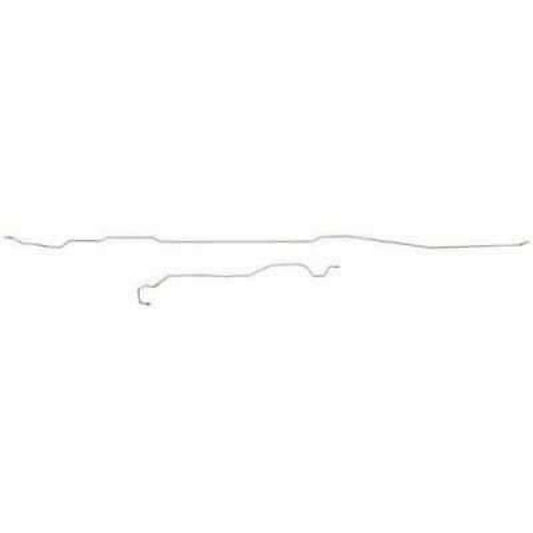 For Ford F-350 SD 1999-01 Intermediate BrakeLine LongBed CrewCab-TIN9949SS-CPP - Intermediate Lines Car Part People