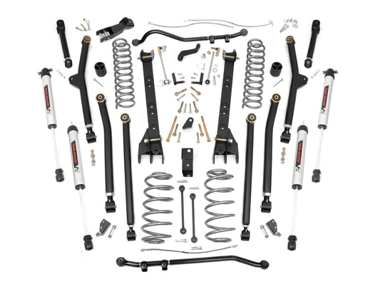 Rough Country 6 Inch Lift Kit - Long Arm - V2 - Jeep Wrangler TJ 4WD (1997-2006) - 65970
