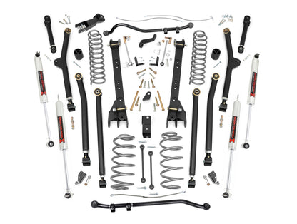Rough Country 6 Inch Lift Kit - Long Arm - M1 - Jeep Wrangler TJ 4WD (1997-2006) - 65940