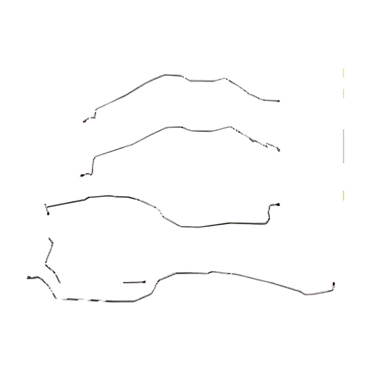 For Chevrolet Silverado 1500 LS 2000-2002 Front Brake Line Kit -TKT0011OM-CPP - Front Lines Car Part People