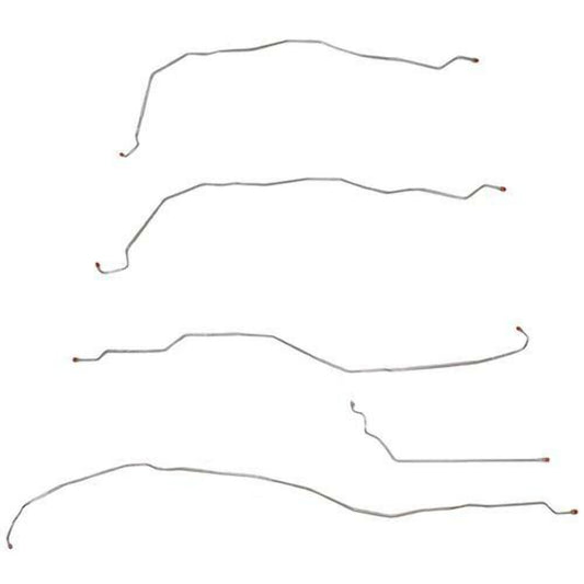 2001-07 Chevrolet Silverado 2500 HD Truck Front Brake Line Stainless - TKT0101SS - Front Lines Car Part People