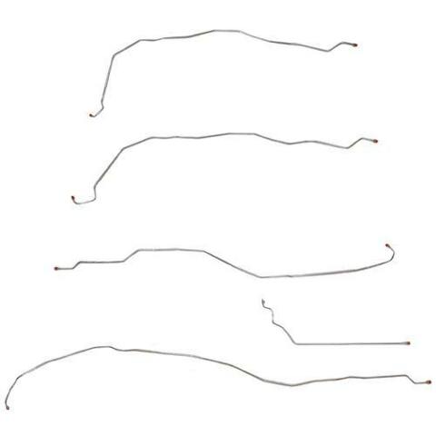 2001-07 Chevrolet Silverado 2500 HD Front Brake Line Kit Stainless TKT0101SS