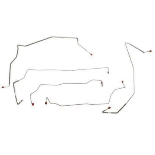 For Ford F-250 Super Duty 2002-2004 Front Brake Line Kit w/ AWABS-TKT0245OM-CP - Front Lines Car Part People