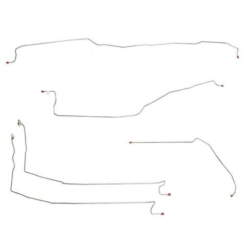 99-05 GMC Sierra 2500 Front Brake Line Kit Stainless Steel TKT0301SS