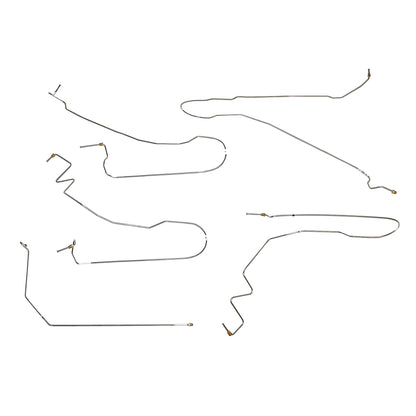 05-07 Chevrolet Silverado 1500 Front Brake Line Kit 2WD Stainless Steel TKT0305SS - Front Lines Car Part People