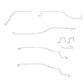 03-06 Chevrolet 1500 Suburban Front Brake Line Kit RWD Stainless Steel