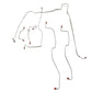 2006-2010 Ford Explorer Front Brake Line Kit Steel TKT0641OM