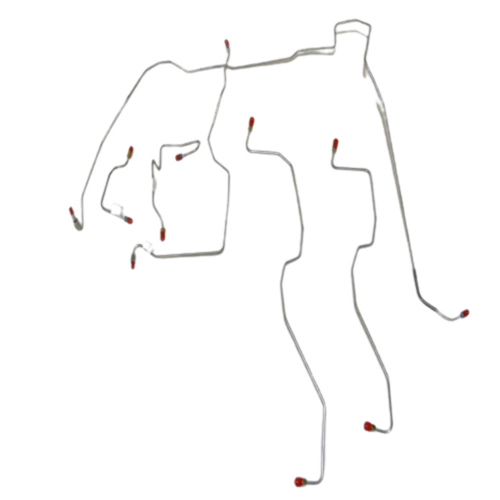 2006-2010 Ford Explorer Front Brake Line Kit Steel TKT0641OM