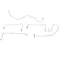 06-08 Chevrolet HHR All Wheel ABS Front Brake Line Kit Stainless Steel