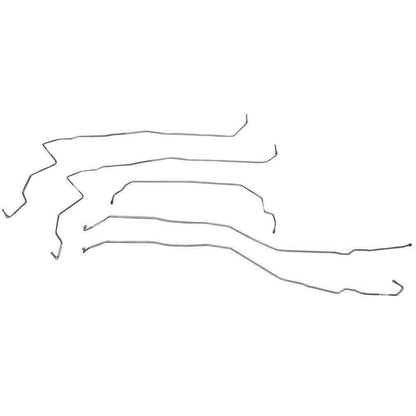 07-12 Chevrolet Silverado 2500HD/3500HD w/o code JL4 Front Brake Line Kit Stainless Steel - Front Lines Car Part People
