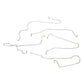 Chevy Front Brake Line Kit; Fine Lines-TKT0802OM - Brake Hoses Car Part People