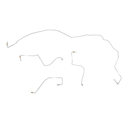 Ford Front Brake Line Kit; Fine Lines-TKT0841SS - Brake Hoses Car Part People