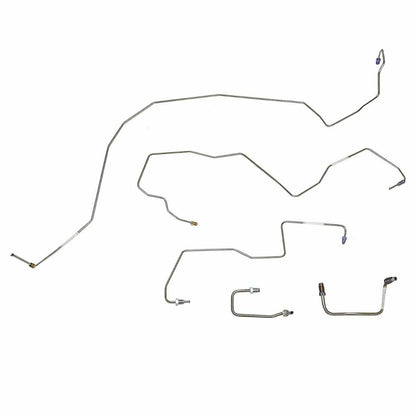 2011-15 Ford F-250 Front Brake Line Kit w/ Traction Control, Steel TKT1241OM - Front Lines Car Part People