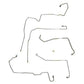 Fits 2012-13 Ford F-150, Front Brake Line Kit; S/S TKT1301OM