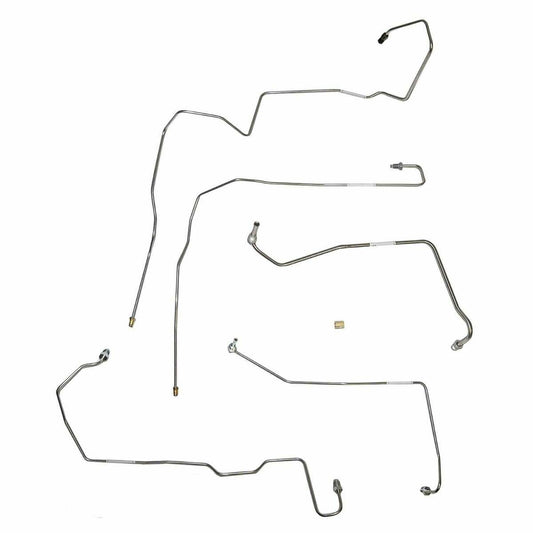 Fits 2012-13 Ford F-150, Front Brake Line Kit; S/S TKT1301SS - Front Lines Car Part People